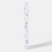 Pastel Purple Holographic Y2K Kitsch Jelly Pattern Case-Mate iPhone Case (Achterkant / Links)