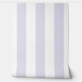 Pastel Purple Stripes Behang