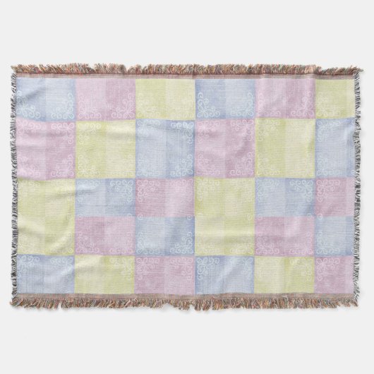 pastel quilt deken (Voorkant)