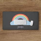 Pastel Rainbow Black Bureaumat