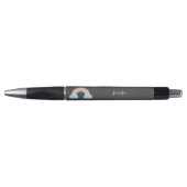 Pastel Rainbow Black Pen (Voorkant)