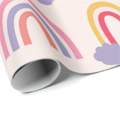 Pastel Rainbow Bliss Cadeaupapier (Rol Hoek)