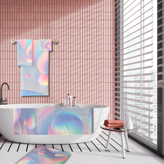 Pastel Rainbow Bubble Medium 20 "x30" Badmat