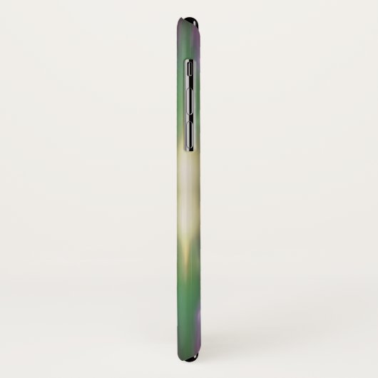 Pastel Rainbow Celtic Dara Knot iPhone X Hoesje (Achterkant/links)