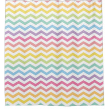 Pastel Rainbow Chevron