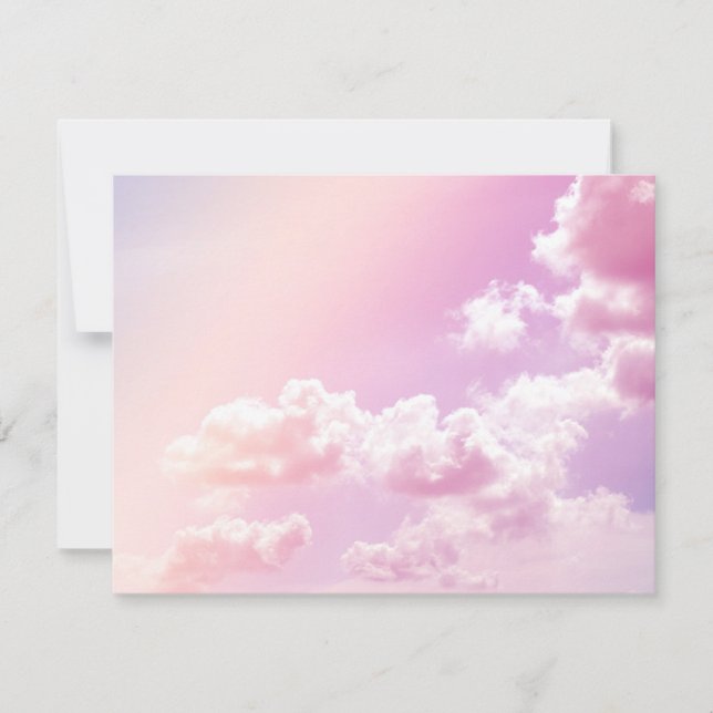 Pastel Rainbow Cloudescape (Voorkant)