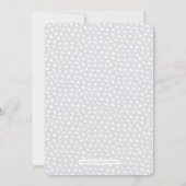 Pastel Rainbow Color Block Slumber Party Birthday Kaart (Achterkant)