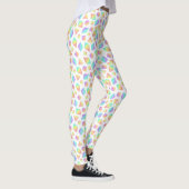 Pastel Rainbow Crystals Patroon Leggings (Rechts)