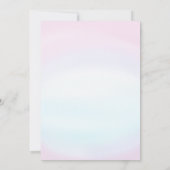 Pastel Rainbow Daisy Flower Verjaardag Kaart (Achterkant)