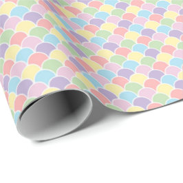 Pastel Rainbow Diamond Harlequin Gift Wrap Cadeaupapier