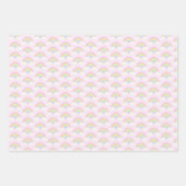 Pastel Rainbow en Gingham Plaid Inpakpapier Vel (Voorkant 3)