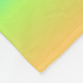 Pastel Rainbow Fleece Blanket (Hoek)