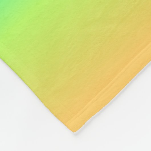 Pastel Rainbow Fleece Blanket Deken (Hoek)