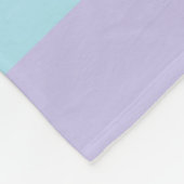 Pastel Rainbow Fleece Blanket Deken (Hoek)