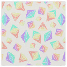 Pastel Rainbow geometrische kristallen patroon