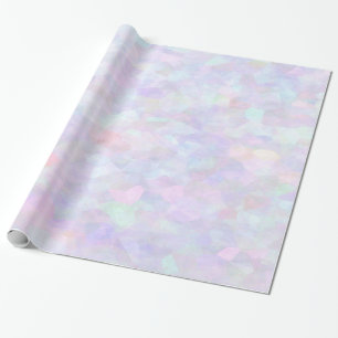 Pastel Rainbow Glitter Cadeaupapier