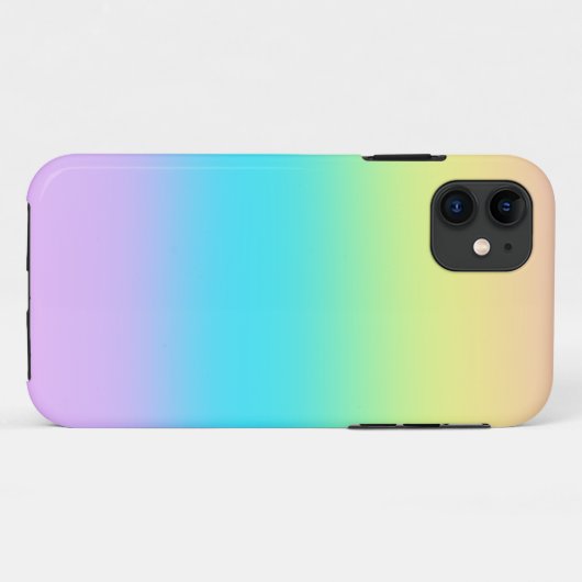 Pastel Rainbow Gradient Case-Mate iPhone Case (Achterkant (horizontaal))