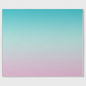 Pastel Rainbow Gradient Ombre Cadeaupapier (Vlak)