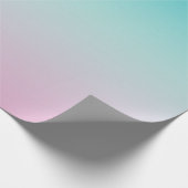 Pastel Rainbow Gradient Ombre Cadeaupapier (Hoek)