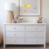 Pastel Rainbow Gradient Ombre Keramische Knop