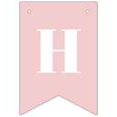 Pastel Rainbow Kinder Happy Birthday Vlaggetjes (Tweede vlag)