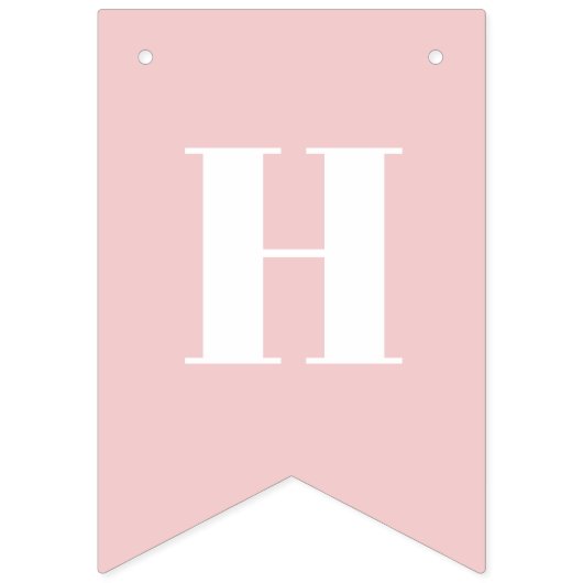 Pastel Rainbow Kinder Happy Birthday Vlaggetjes (Tweede vlag)