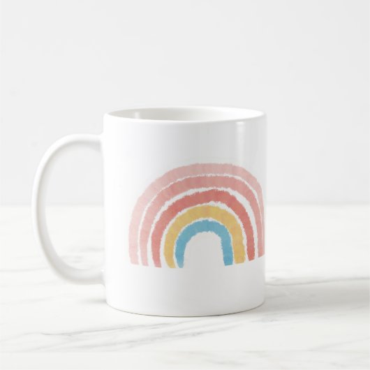 Pastel Rainbow Koffiemok (Links)