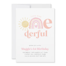 Pastel Rainbow Little Miss ONE