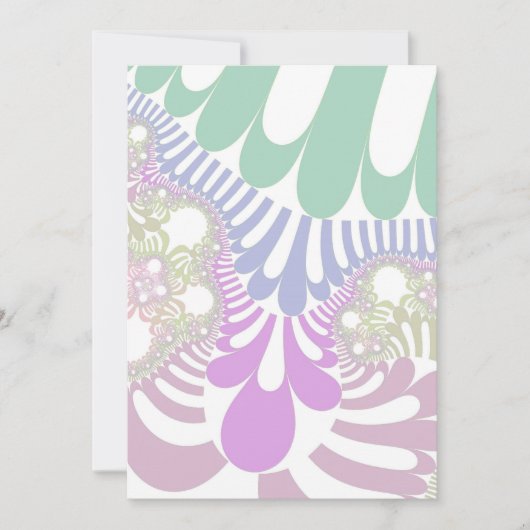 Pastel Rainbow Mod Kaart (Voorkant)