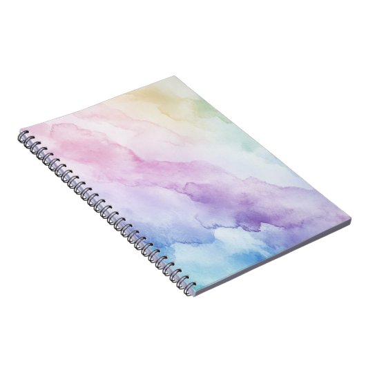Pastel Rainbow Notitieboek (Rechterzijde)