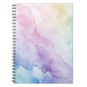 Pastel Rainbow Notitieboek (Voorkant)