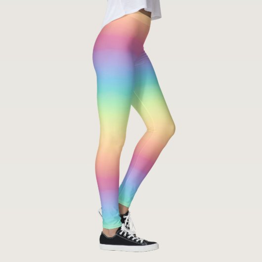 Pastel Rainbow Ombre Leggings (Rechts)