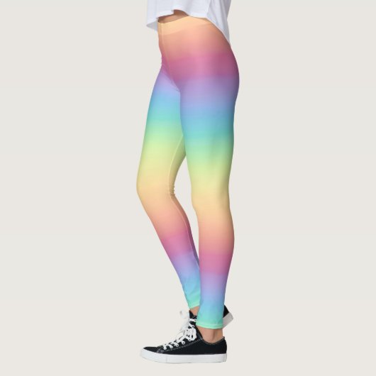 Pastel Rainbow Ombre Leggings (Links)