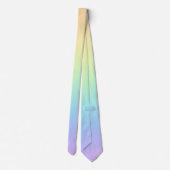 Pastel Rainbow Ombre Stropdas (Achterkant)