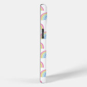 Pastel Rainbow-patroon Case-Mate iPhone Case (Achterkant / Rechts)