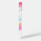 Pastel Rainbow-penseelstreken - Aangepast Case-Mate iPhone Case (Achterkant / Rechts)