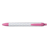 Pastel Rainbow Pink Zwarte Inkt Pen (Achterkant)