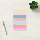 Pastel Rainbow Post het notities blanco boekje Post-it® Notes (Kantoor)