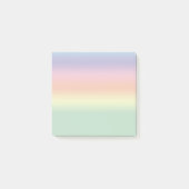 Pastel Rainbow Post-it notes (Voorkant)