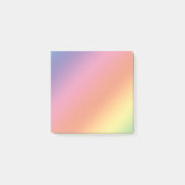 Pastel Rainbow Post Post-it® Notes (Voorkant)