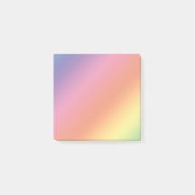 Pastel Rainbow Post