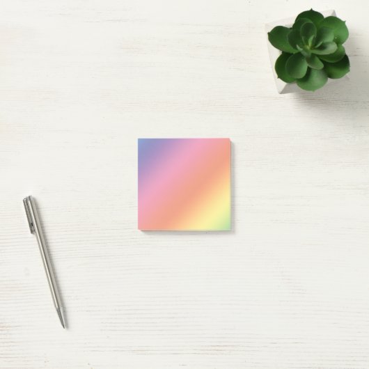Pastel Rainbow Post Post-it® Notes (Kantoor)