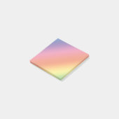 Pastel Rainbow Post Post-it® Notes (Schuin)