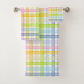 Pastel Rainbow Pset Bad Handdoek (Insitu)