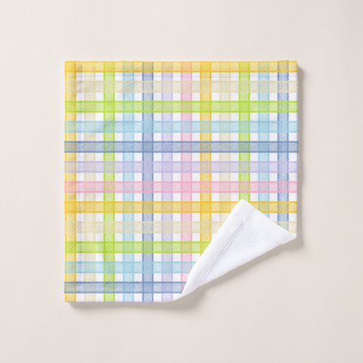 Pastel Rainbow Pset Bad Handdoek (Wasdoekje)