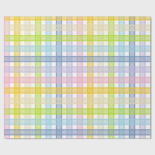 Pastel Rainbow Pset Cadeaupapier (Vlak)
