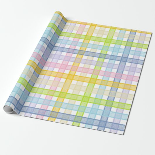 Pastel Rainbow Pset Cadeaupapier (Uitgerold)