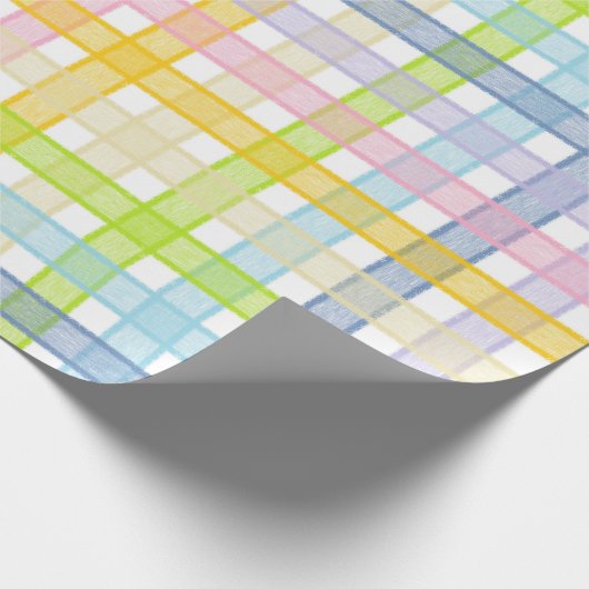 Pastel Rainbow Pset Cadeaupapier (Hoek)