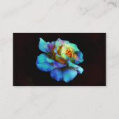 Pastel Rainbow Roos Visitekaartjes (Achterkant)