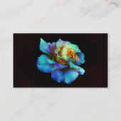 Pastel Rainbow Roos Visitekaartjes (Achterkant)